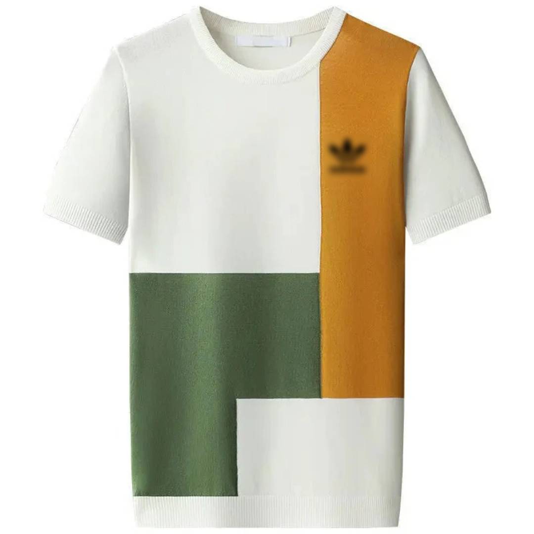 ColorBlock Retro Tee