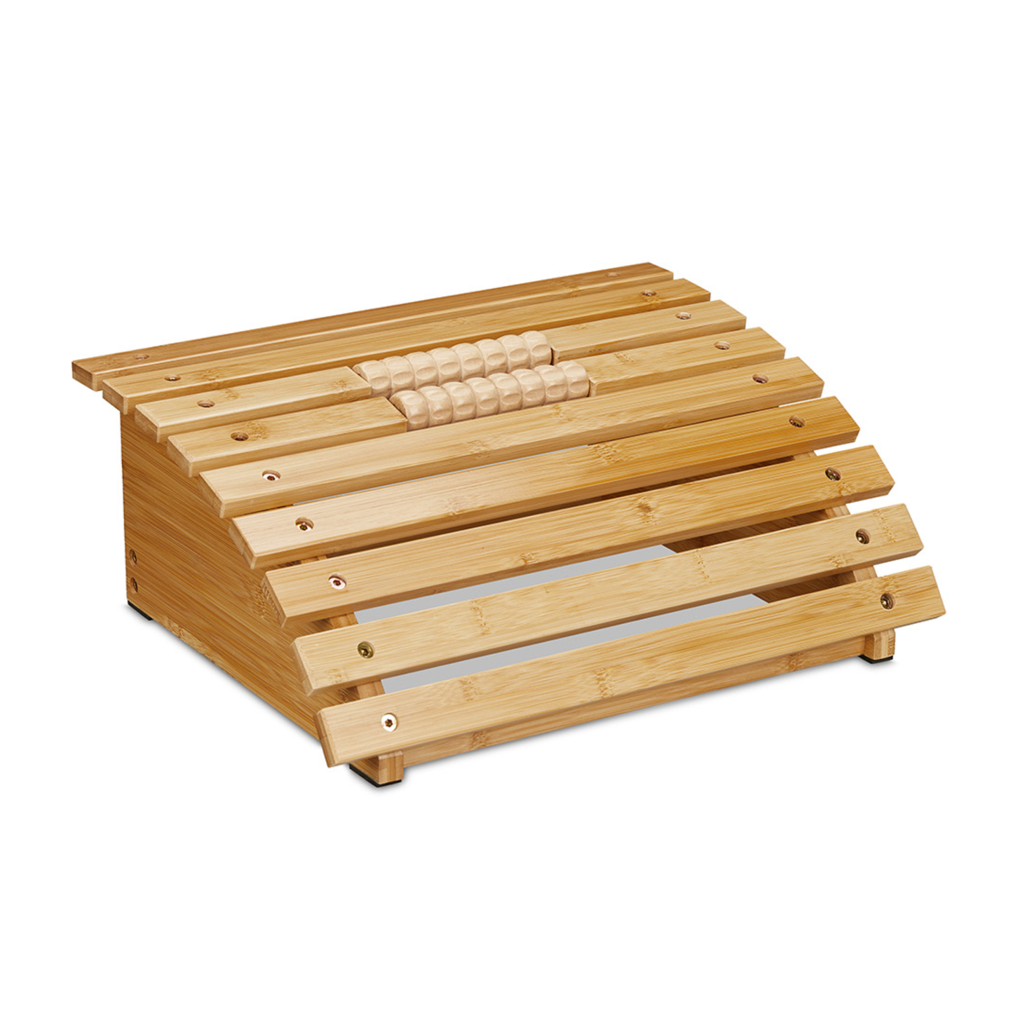 Ergonomic Wooden Footrest