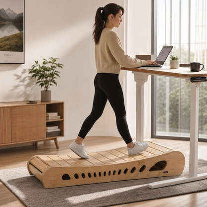 Orvian Premium Wooden Office Walker